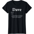 thumbnail image 1 of Dave Definition - Cute Personalized Name Gift For David Dave T-Shirt, 1 of 3
