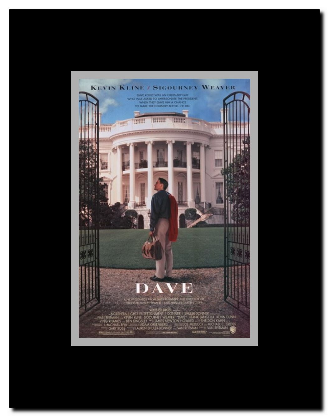 Dave Framed Movie Poster