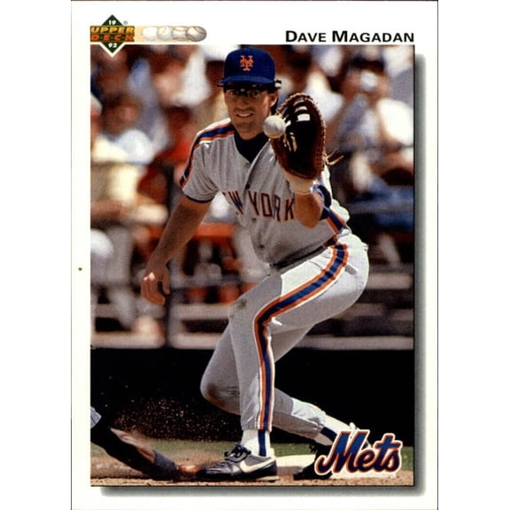 Dave Magadan 1992 Upper Deck MLB #112 Baseball Card New York Mets