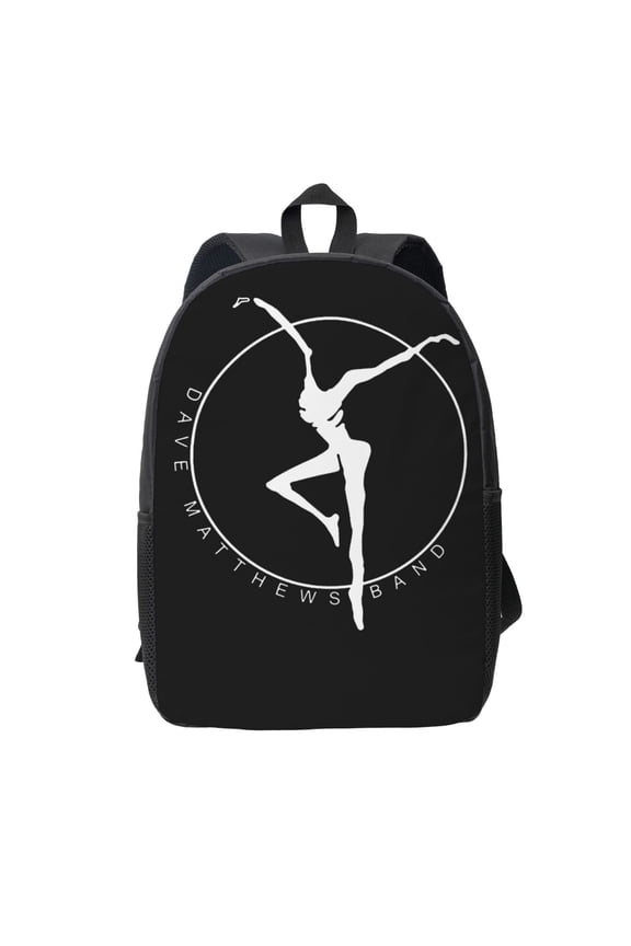 Dave Matthews Band Backpack Simple Lightweight Backpack Fashion Travel Backpack Laptop Backpack 17 Inch