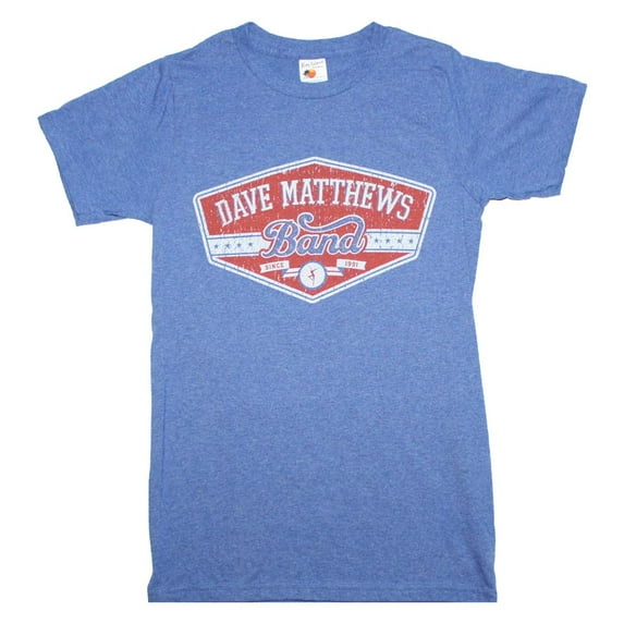 Dave Matthews Band East Side T-Shirt - Heather Blue - Large