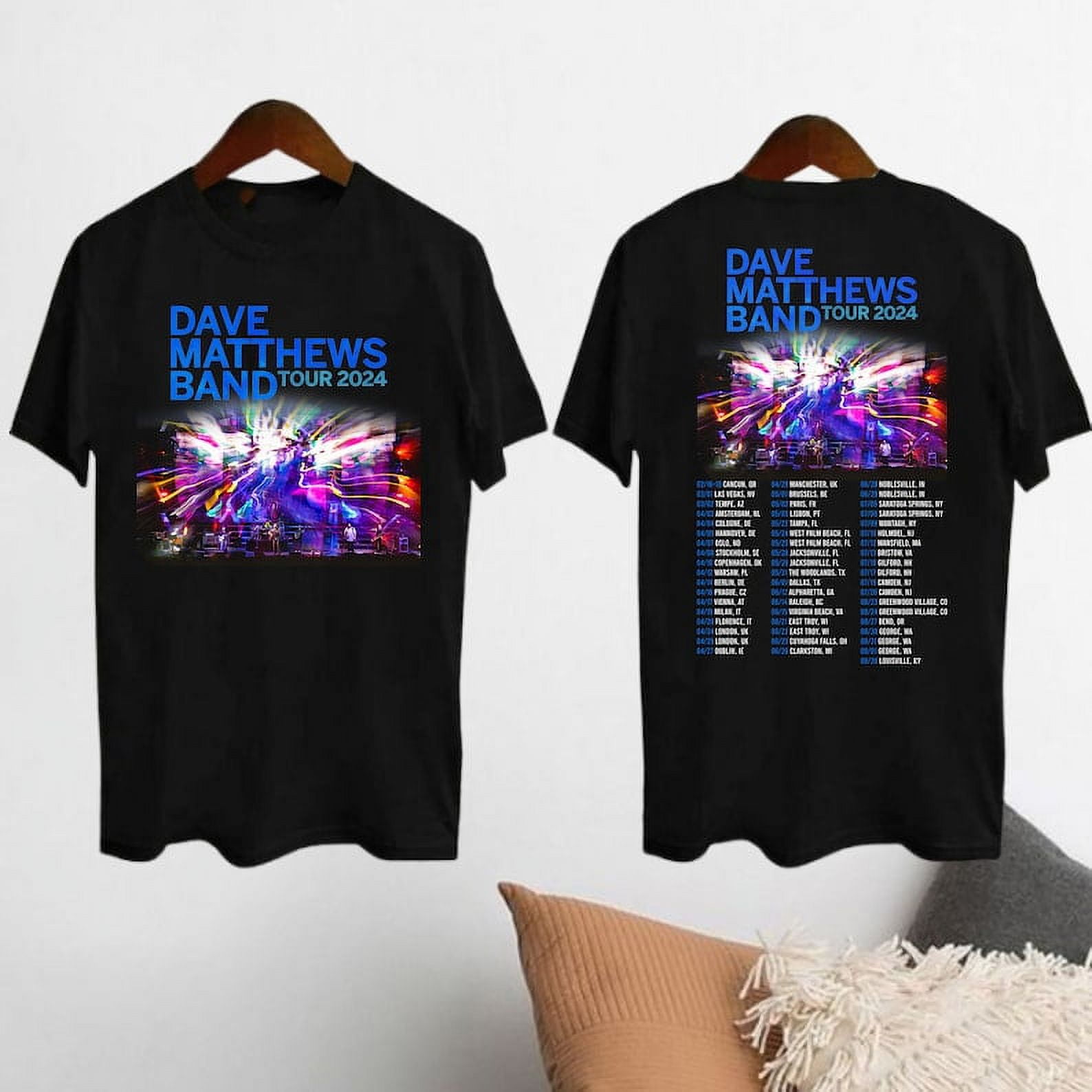 Dave Matthews Band Summer Tour 2024 TShirt, Dave Matthews Band Concert