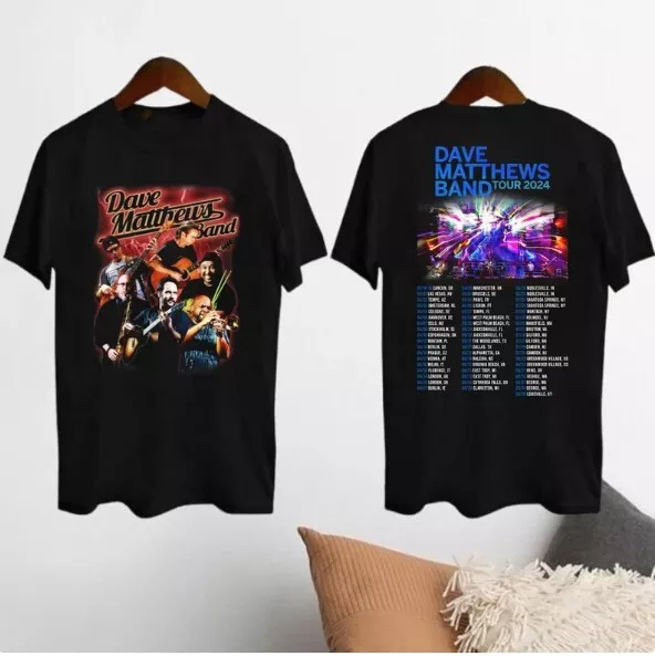 Dave Matthews Band Tour 2024 Shirt, Dave Matthews Band Fan Gift, Hot ...