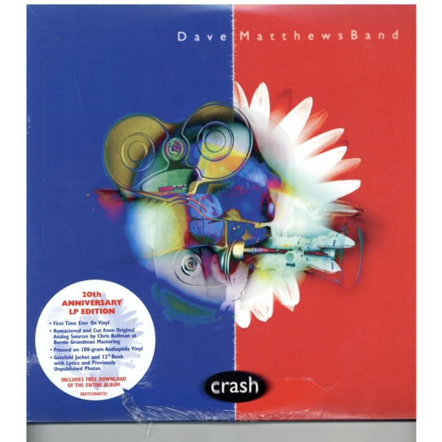 Dave Matthews Crash Anniversary Edition Rock Vinyl (Sony)