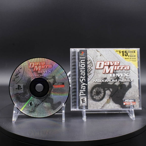 Restored Dave Mirra Freestyle BMX: Maximum Remix Sony PlayStation PS1