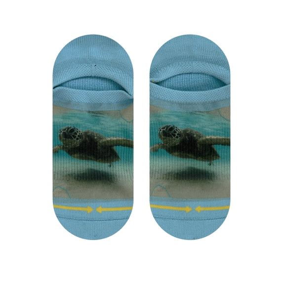 Dave Nelson Turtle No Show Socks