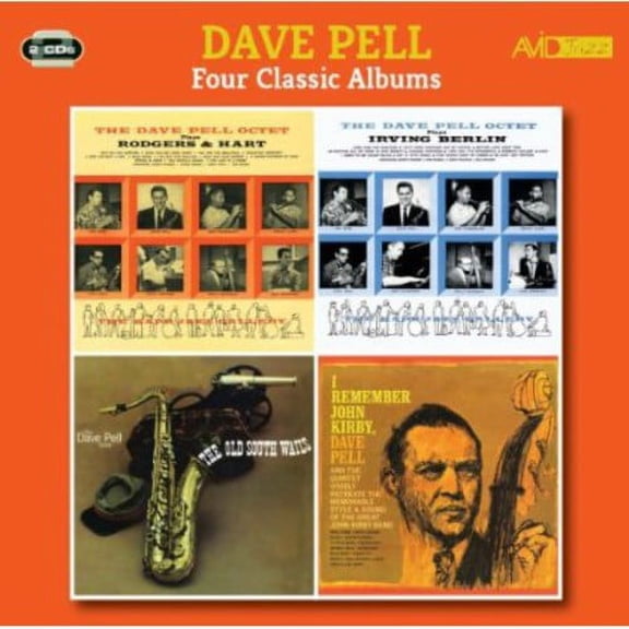 Dave Pell - 4 LPS on 2 CDS - Music & Performance - CD