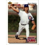Dave Smith 1992 Upper Deck MLB #549 Baseball Card Chicago Cubs