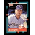 thumbnail image 1 of Dave Stapleton Autographed 1988 Donruss The Rookies Rookie Card #4 Milwaukee Brewers SKU #188543, 1 of 2