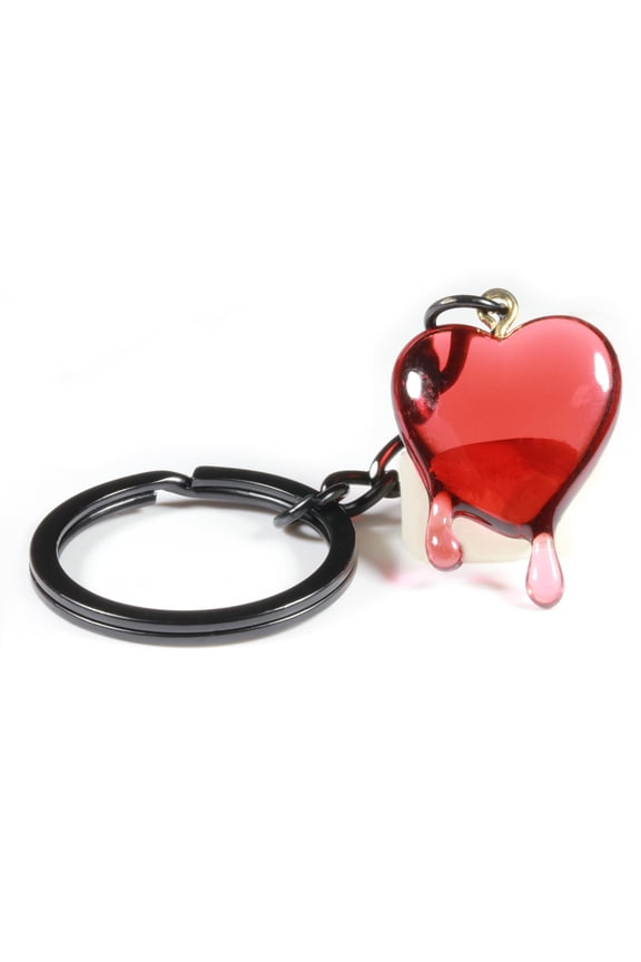 Checkered Keychain - Racing Keychain or Car Racing Gifts for Men and Women a Beautiful Checkered Heart Keychain