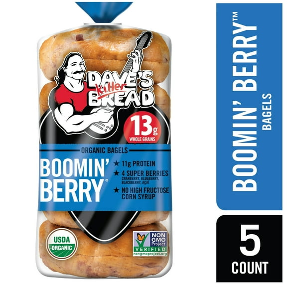 Dave's Boomin' Berry Bagels 5 ct