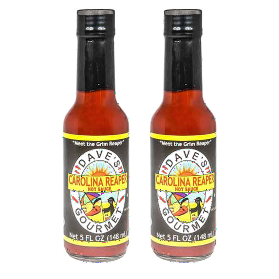 Dave's Gourmet Carolina Reaper Hot Sauce, 2-Pack 5 fl. oz.(148ml) Bottles 331740