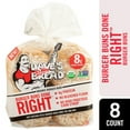 thumbnail image 1 of Dave's Killer Bread Burger Buns Done Right, Organic Hamburger Buns 8 Ct 17.6 oz (Pack of 2), 1 of 4