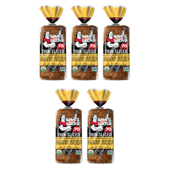 Dave's Killer Bread® Powerseed® Organic Bread 25 oz. Loaf -Pack Of 5