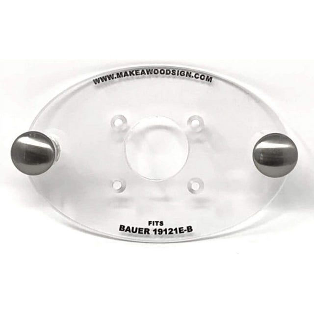 Dave's - Palm Router Acrylic Router Base Plate Compatible with Harbor ...