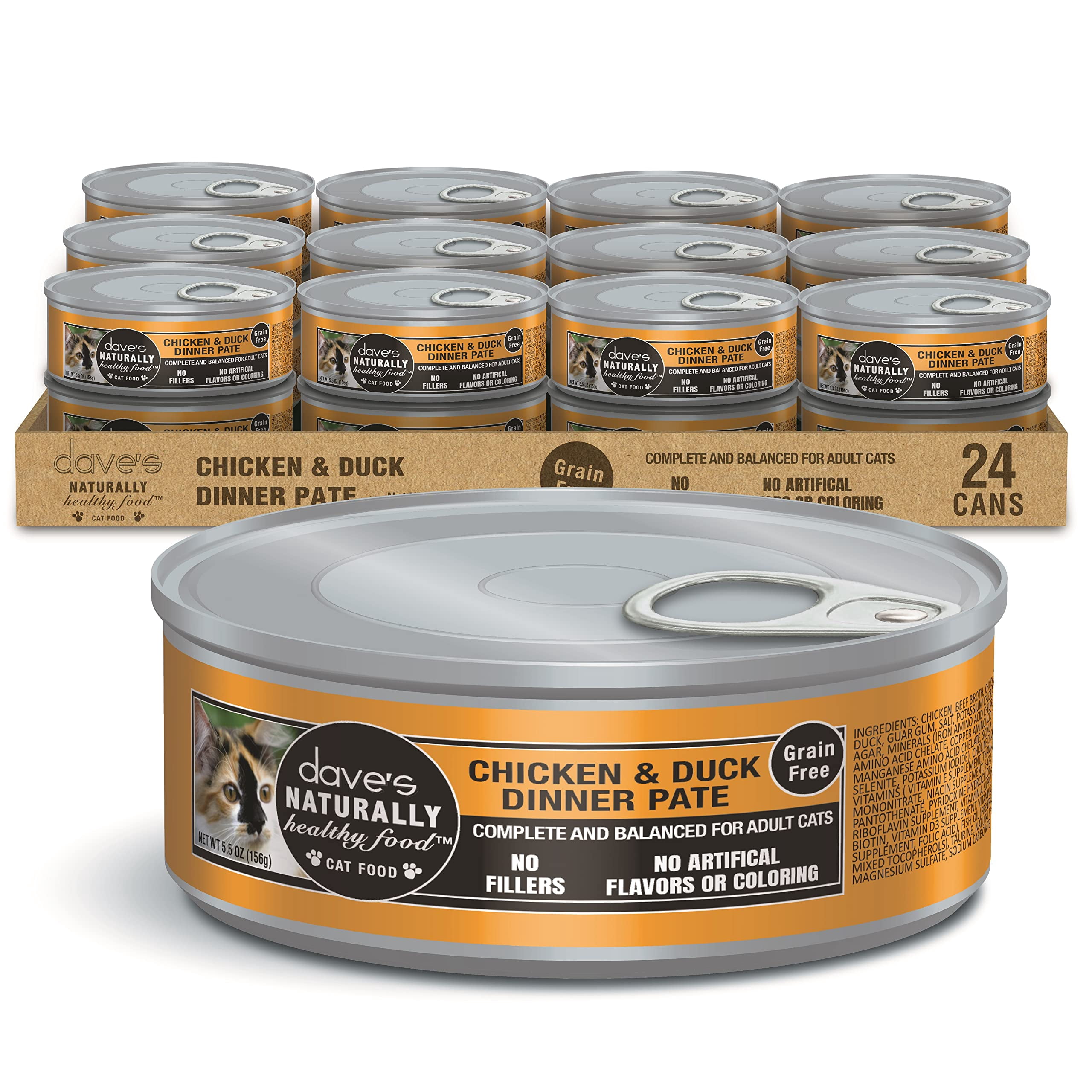 Photo inspiration: Visual Reference: Dave S Pet Food Grain Tgf4 Free Wet Cat Food