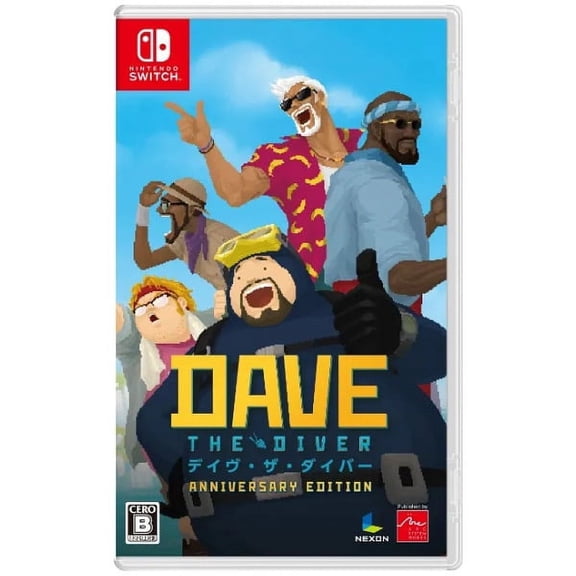 Dave the Diver Anniversary Edition (Multi-Language) (JPIM) (Nintendo Switch)