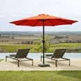 thumbnail image 1 of Davee Furniture 9 Ft Orange Patio Umbrella with Tilt and Crank, 1 of 4