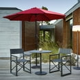 thumbnail image 1 of Davee Furniture 9 Ft Red Patio Umbrella with Base Included, 1 of 5