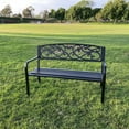 thumbnail image 1 of Davee Furnture Metal Garden Bench, 1 of 7