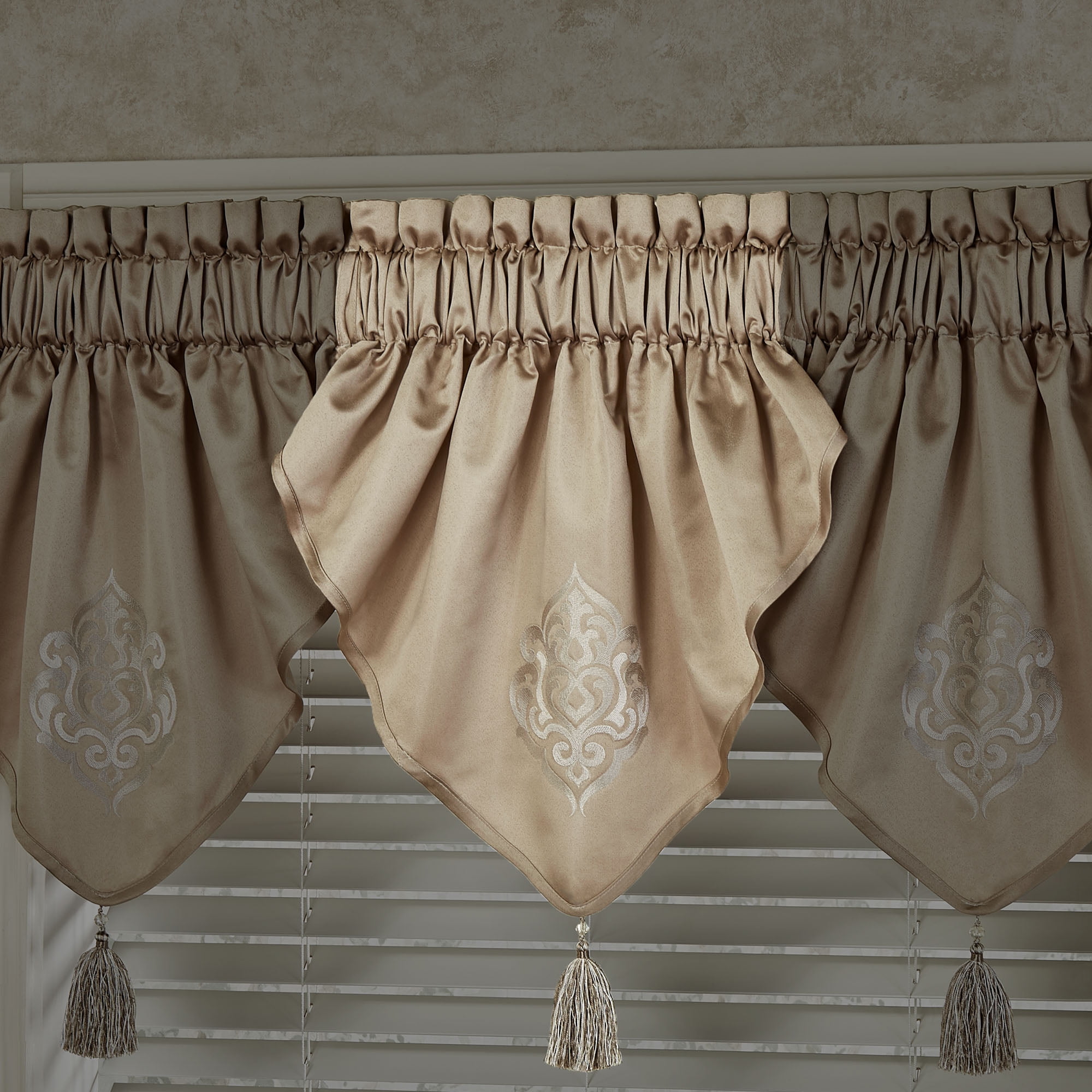 Davenport Ascot Valance Sand 40 x 21 Ascot Valance 40 x 21 Inches ...