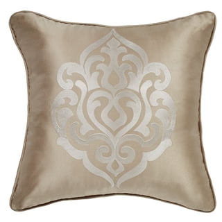 Davenport Embroidered Pillow Sand 18" Square Square Pillow