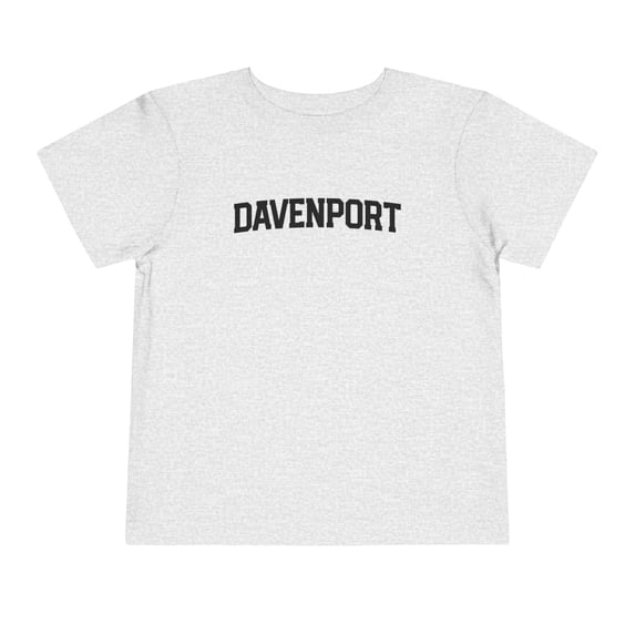Davenport Iowa IA Local Moving Away Toddler Shirt Gifts Boy Girl Size 2T-5T
