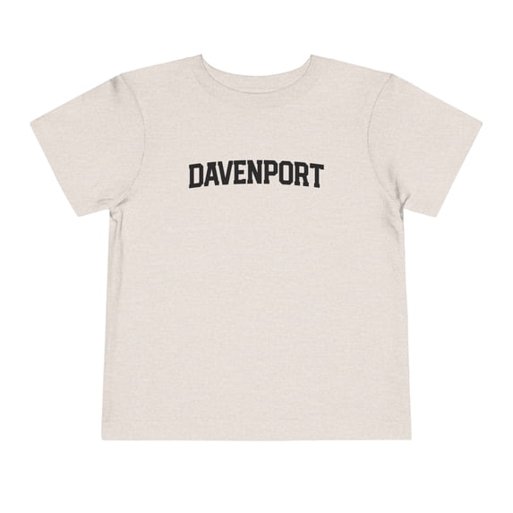 Davenport Iowa IA Local Moving Away Toddler Shirt Gifts Boy Girl Size 2T-5T