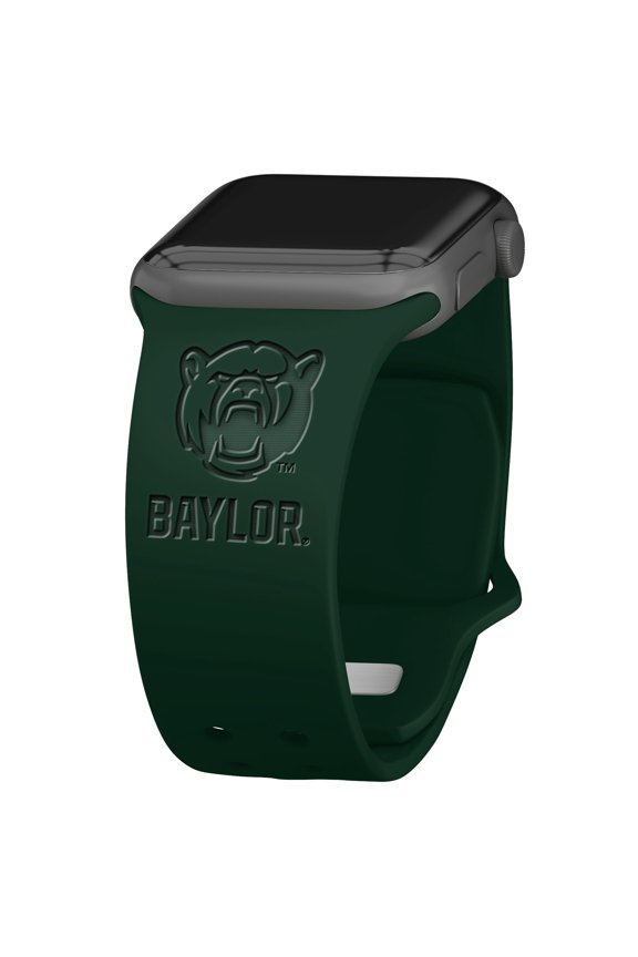 Baylor Bears Debossed Silicone Apple Watch Band