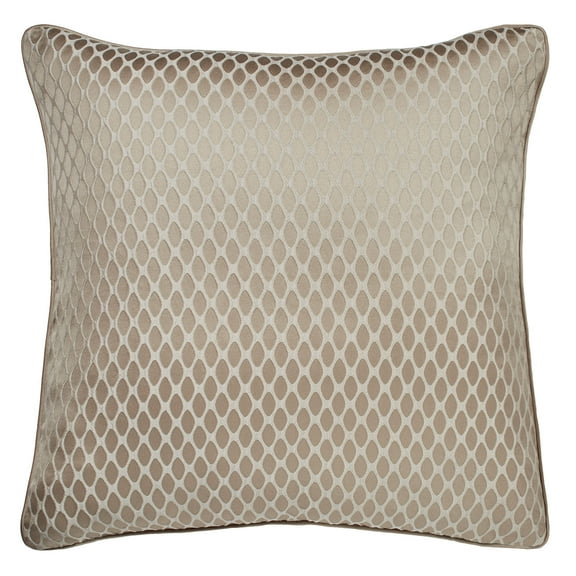 Davenport Piped European Sham Only Sand European Sham 26 x 26