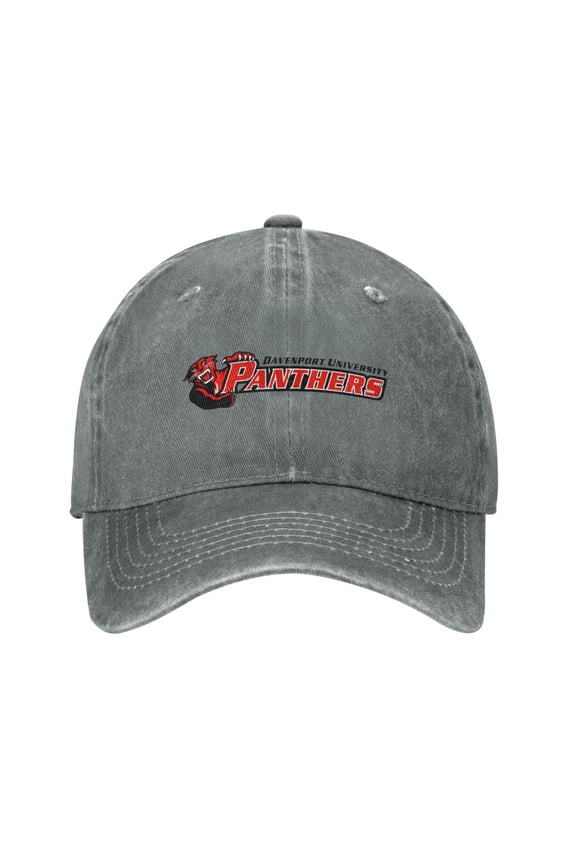 Davenport University Detroit Logo Classic Cowboy Hat Adjustable Baseball Cap Unisex Casual Sports Hat