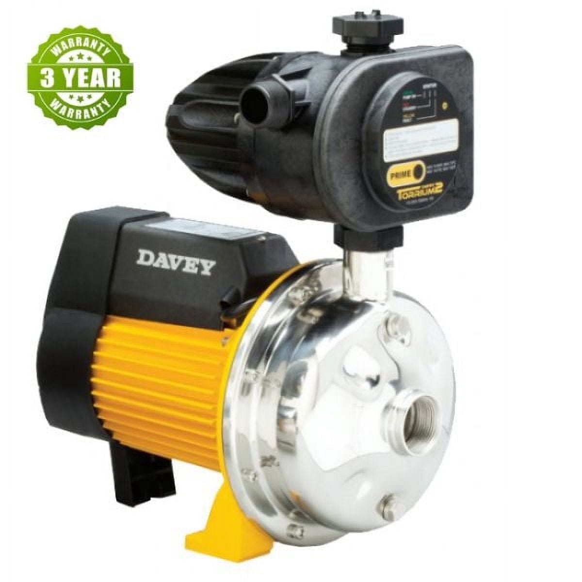 Davey BT14-45, 1 HP, 1.5 Amps, 115 V, Pressure Boosting Pumps Water Transfer Pump, 22.5 GPM