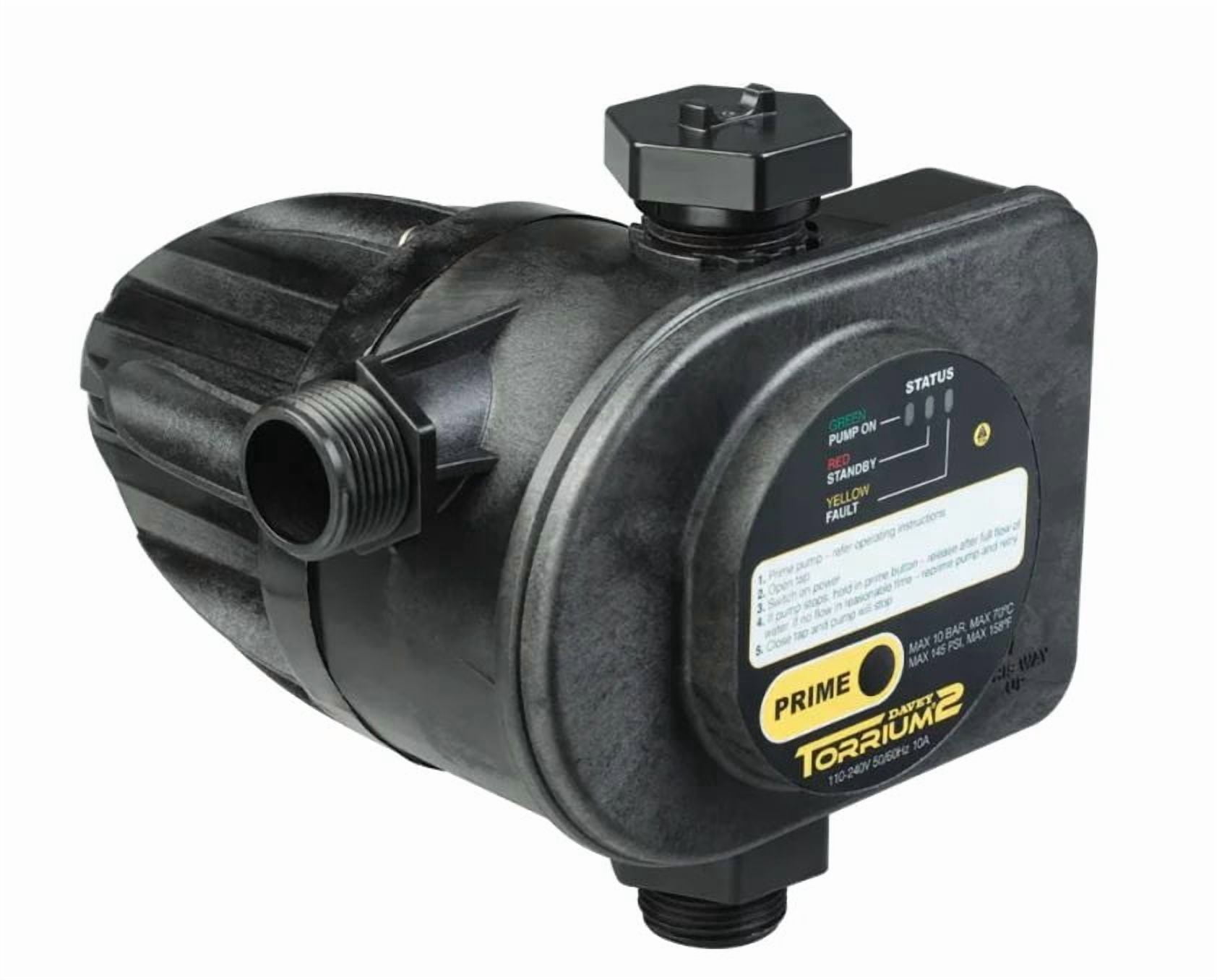 Davey Torrium 2 Water Controller 100 PSI 220V Automatic Pump Control ...