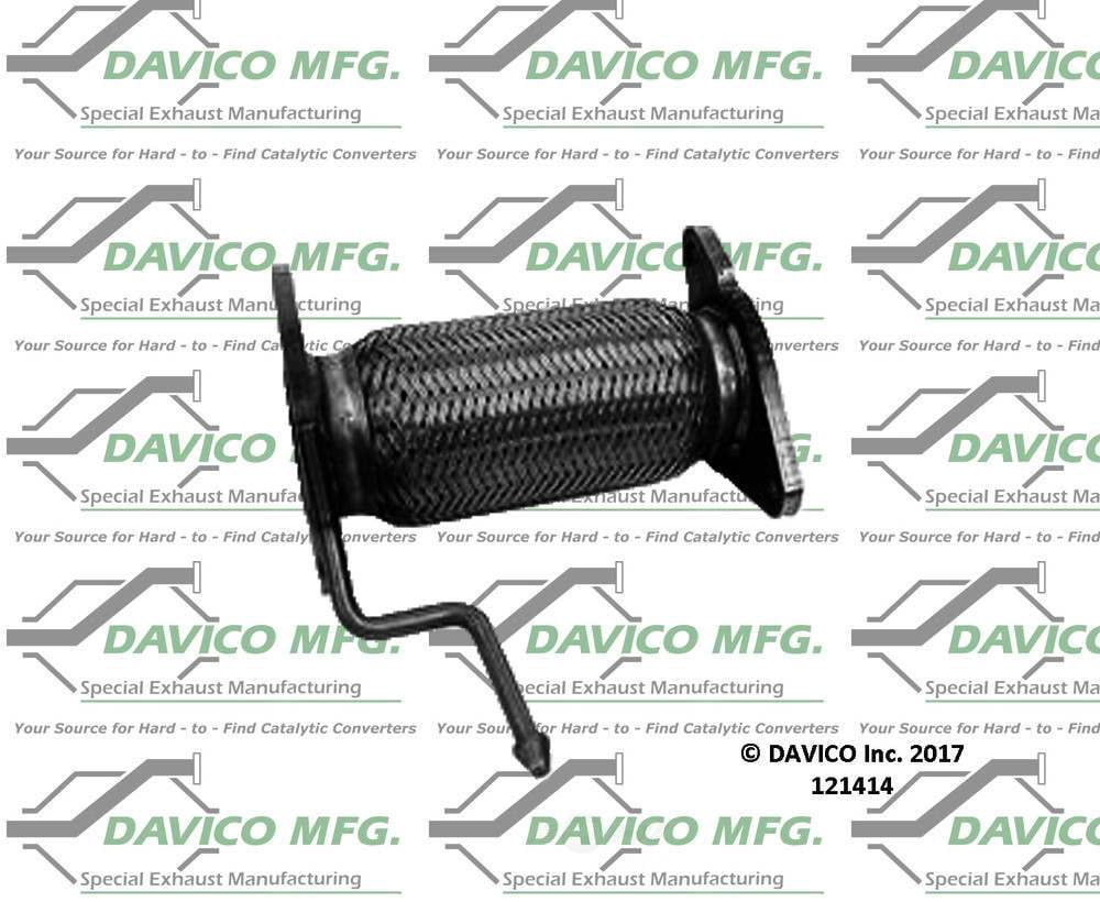 Davico Mfg 121414 Exact-Fit Exhaust Pipe