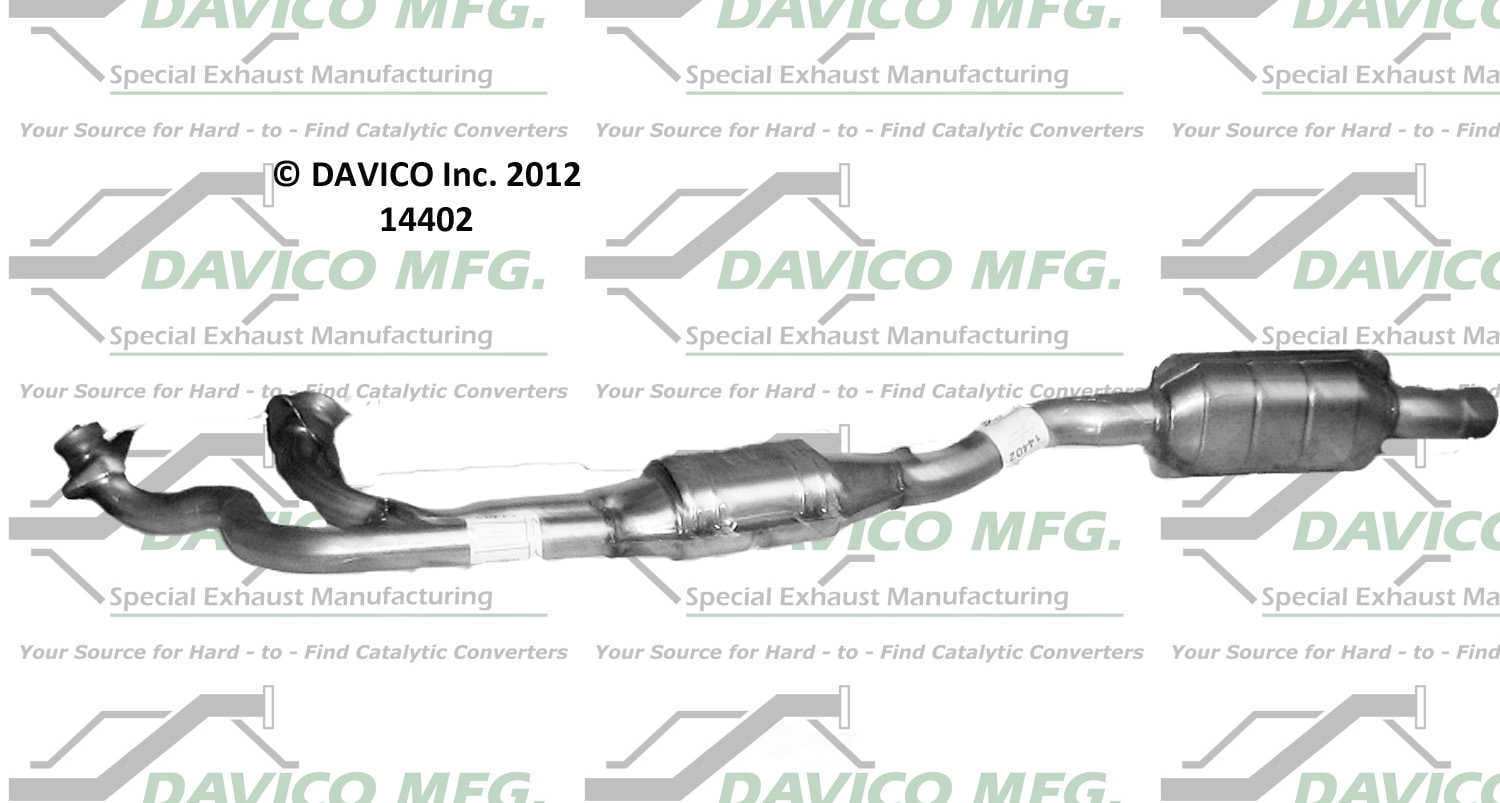 Davico Mfg 14402 Direct-Fit Catalytic Converter