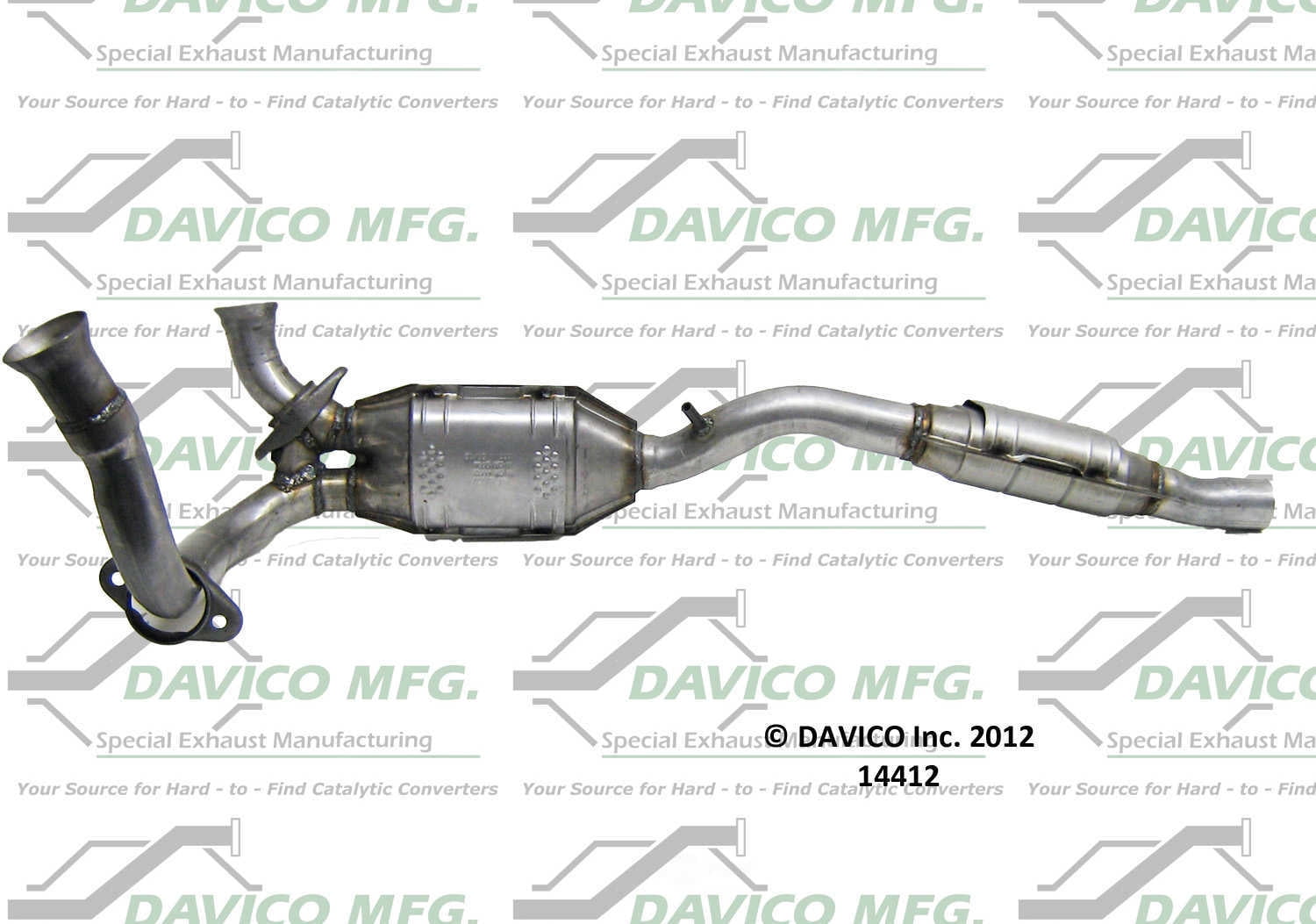 Davico Mfg 14412 Direct-Fit Catalytic Converter