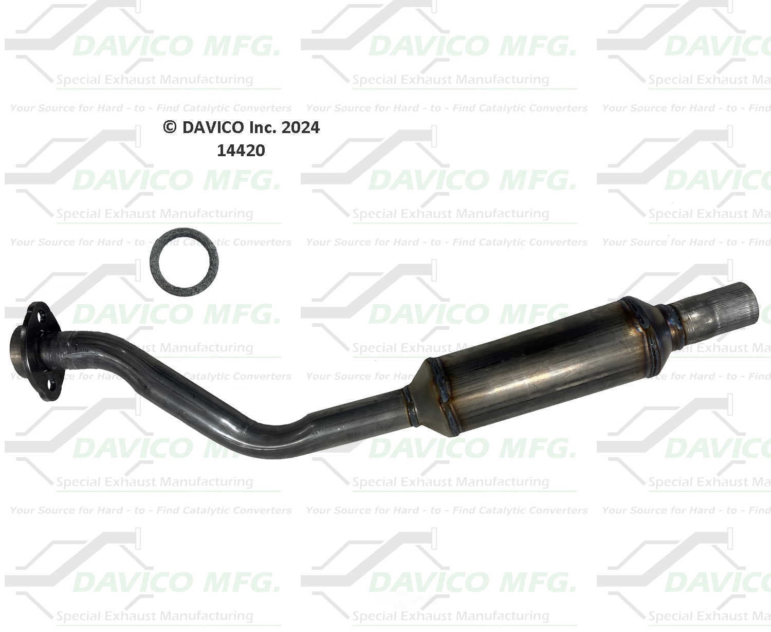 Davico Mfg 14420 Direct-Fit Catalytic Converter