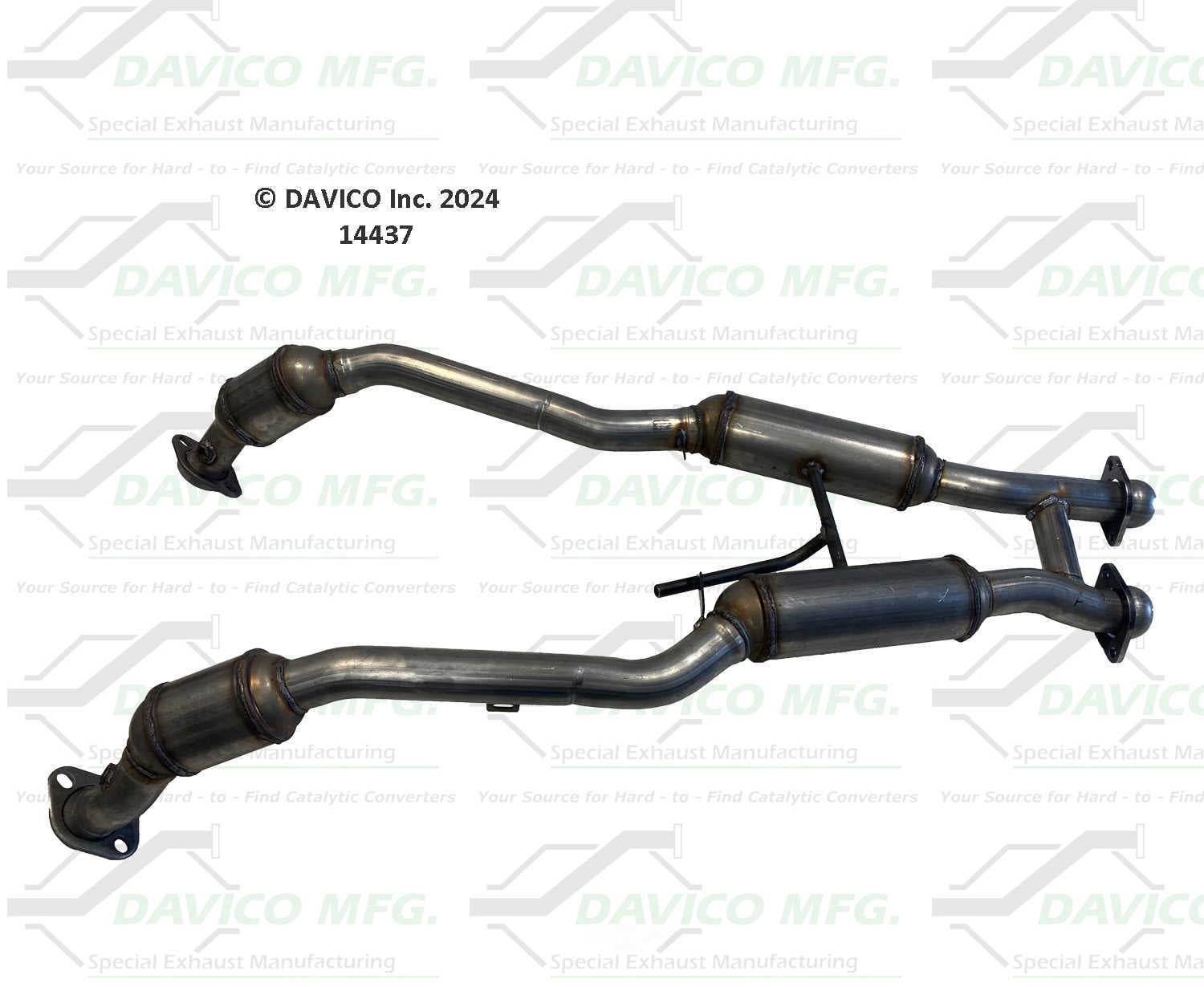 Davico Mfg 14437 Direct-Fit Catalytic Converter