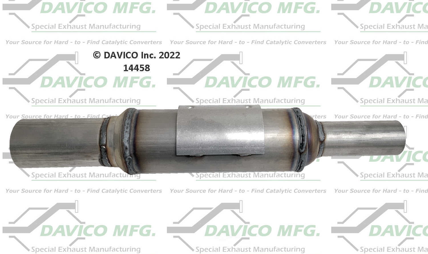 Davico Mfg 14458 Direct-Fit Catalytic Converter