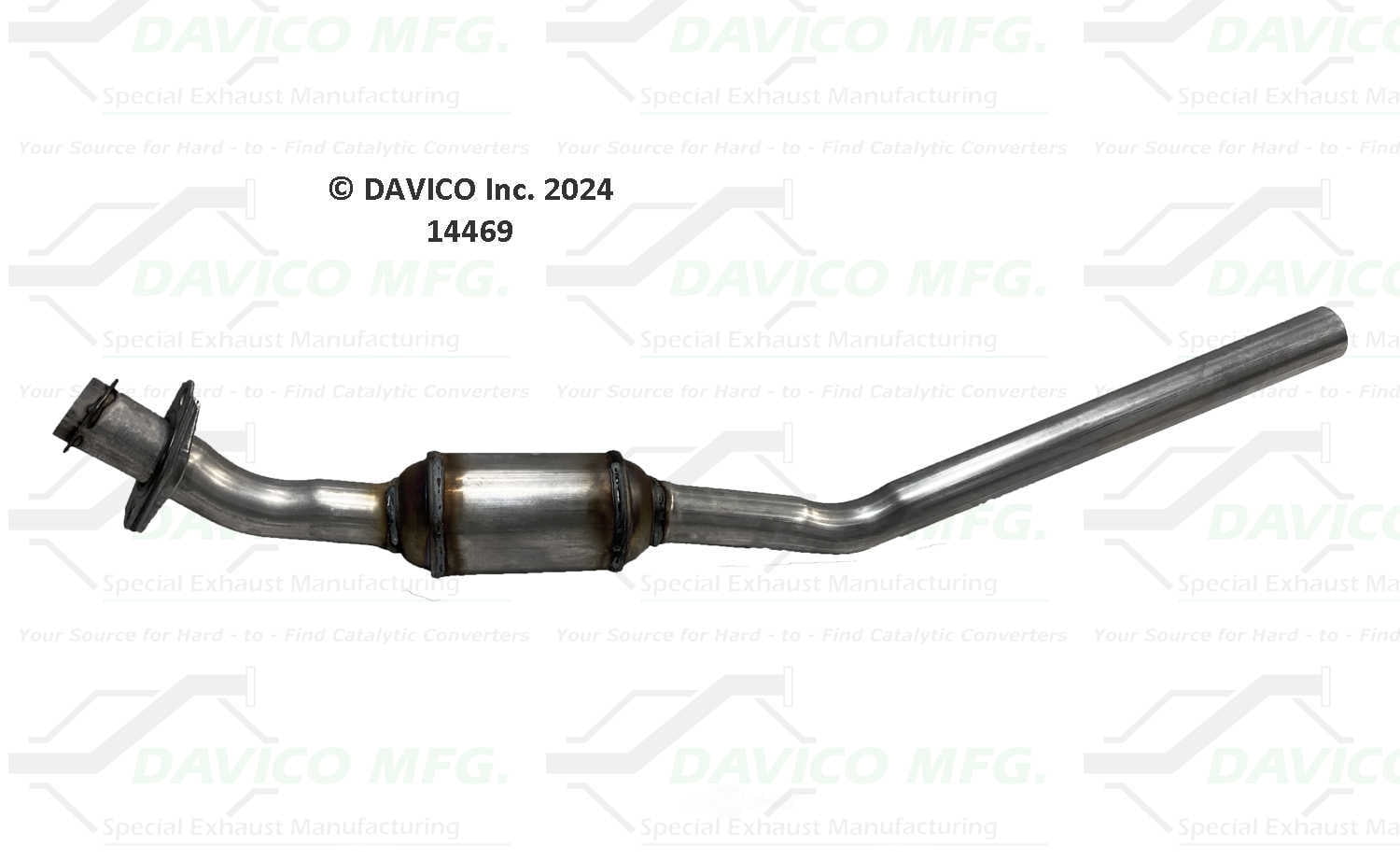 Davico Mfg 14469 Direct-Fit Catalytic Converter