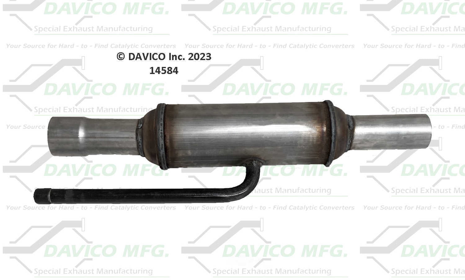 Davico Mfg 14584 Direct-Fit Catalytic Converter