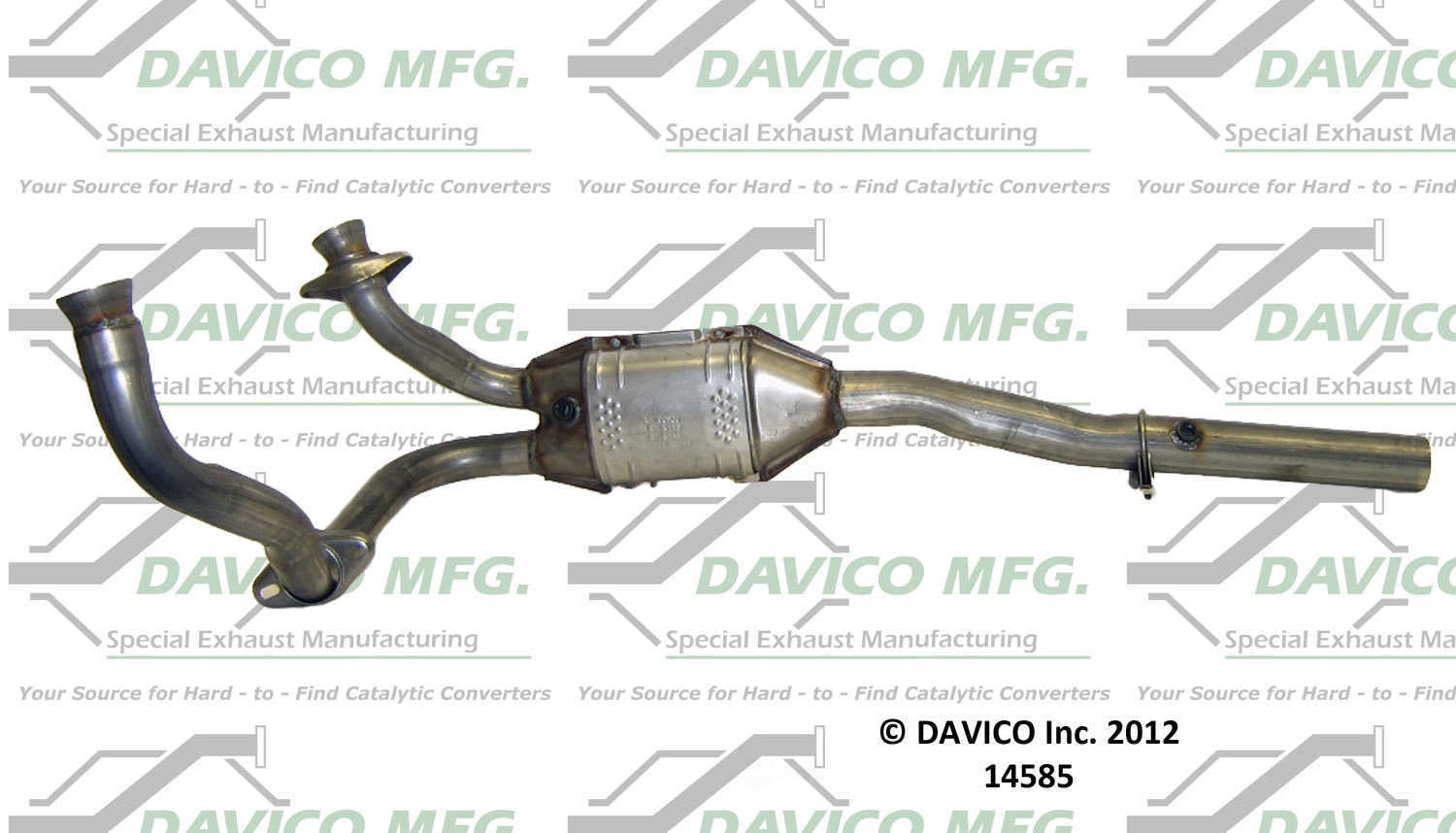 Davico Mfg 14585 Direct-Fit Catalytic Converter