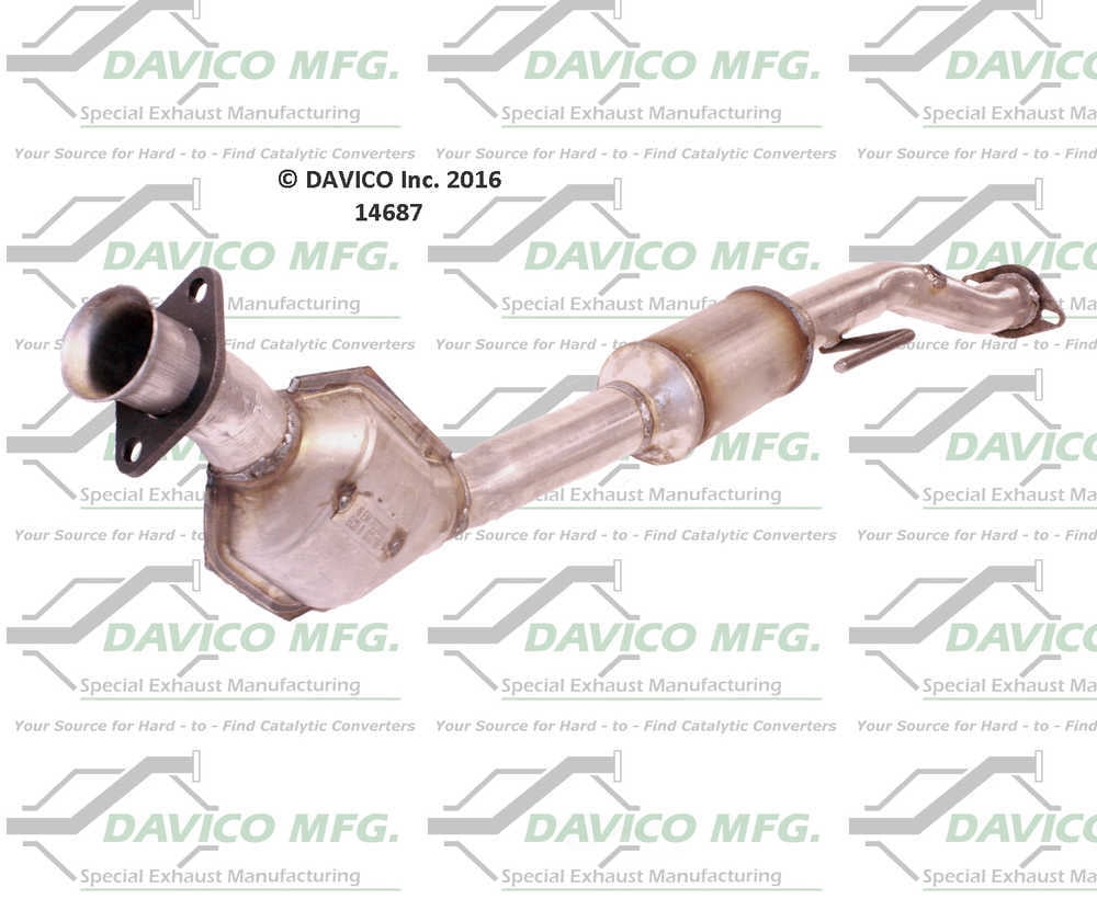 Davico Mfg 14687 Direct-Fit Catalytic Converter