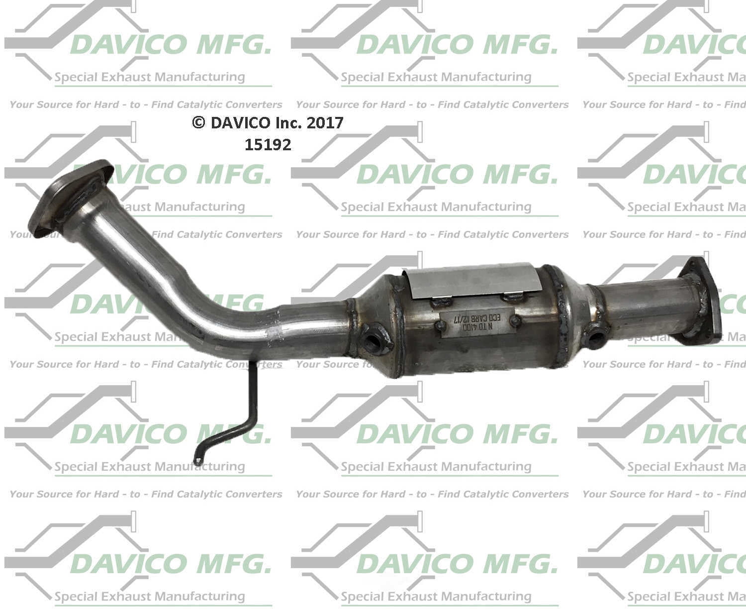 Davico Mfg 15192 Direct-Fit Catalytic Converter