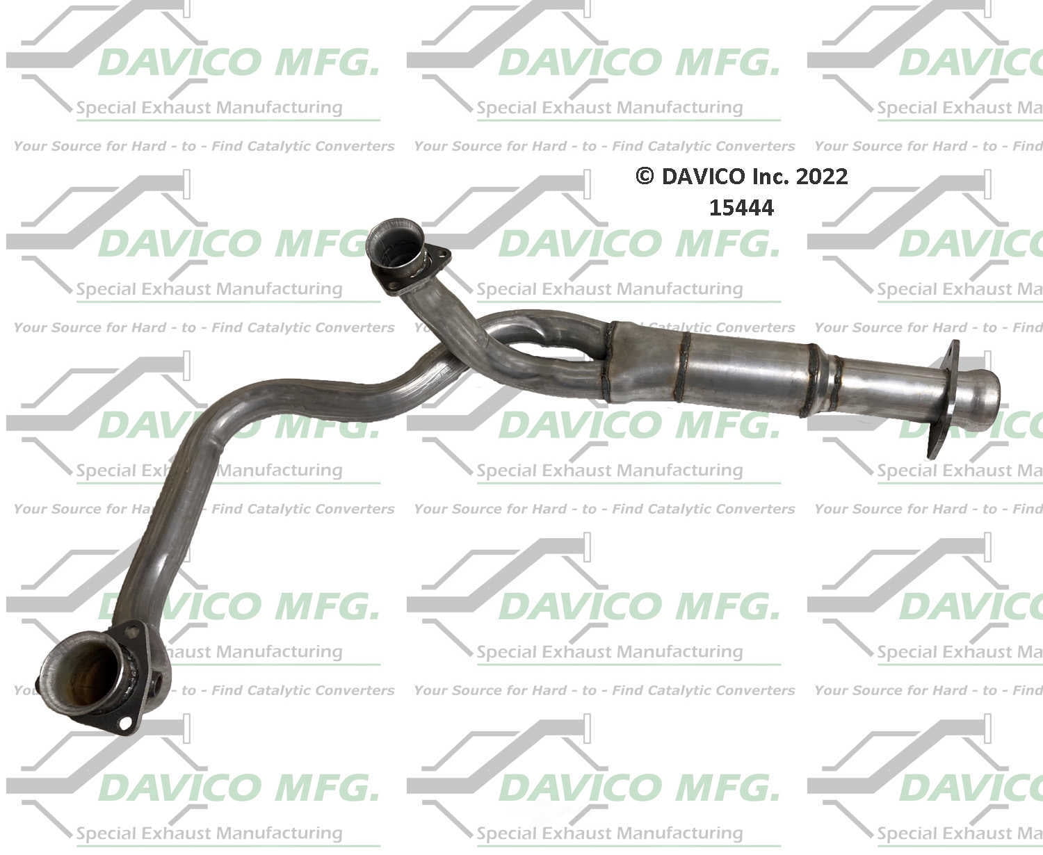Davico Mfg 15444 Direct-Fit Catalytic Converter