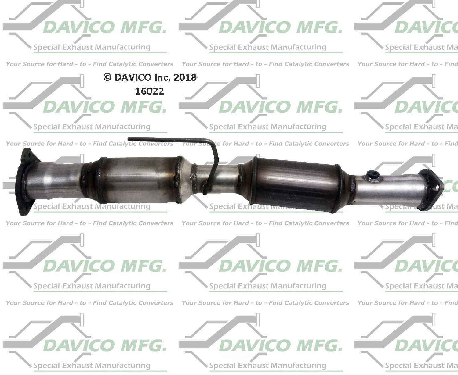 Davico Mfg 16022 Direct-Fit Catalytic Converter