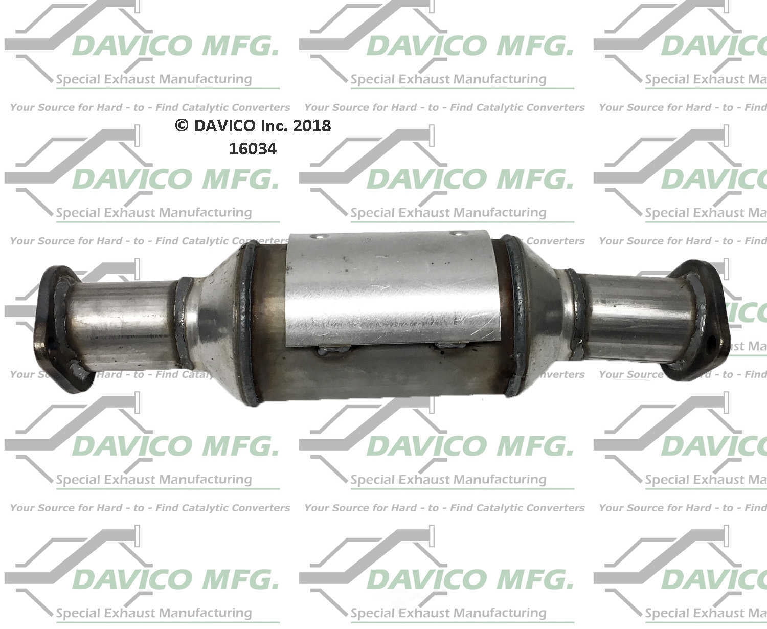 Davico Mfg 16034 Direct-Fit Catalytic Converter