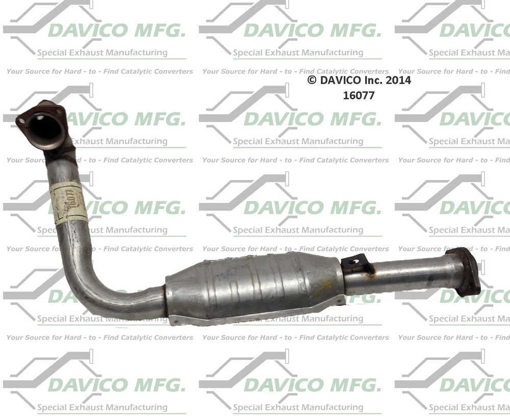 Davico Mfg 16077 Direct-Fit Catalytic Converter