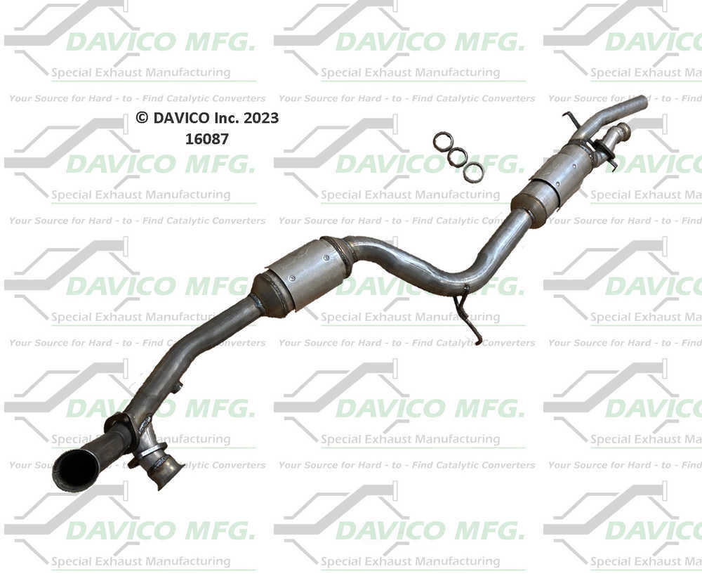 Davico Mfg 16087 Direct-Fit Catalytic Converter