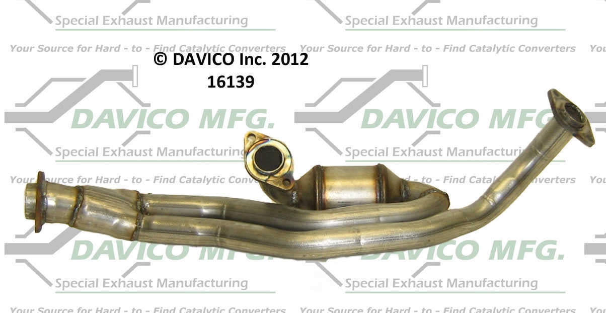 Davico Mfg 16139 Direct-Fit Catalytic Converter